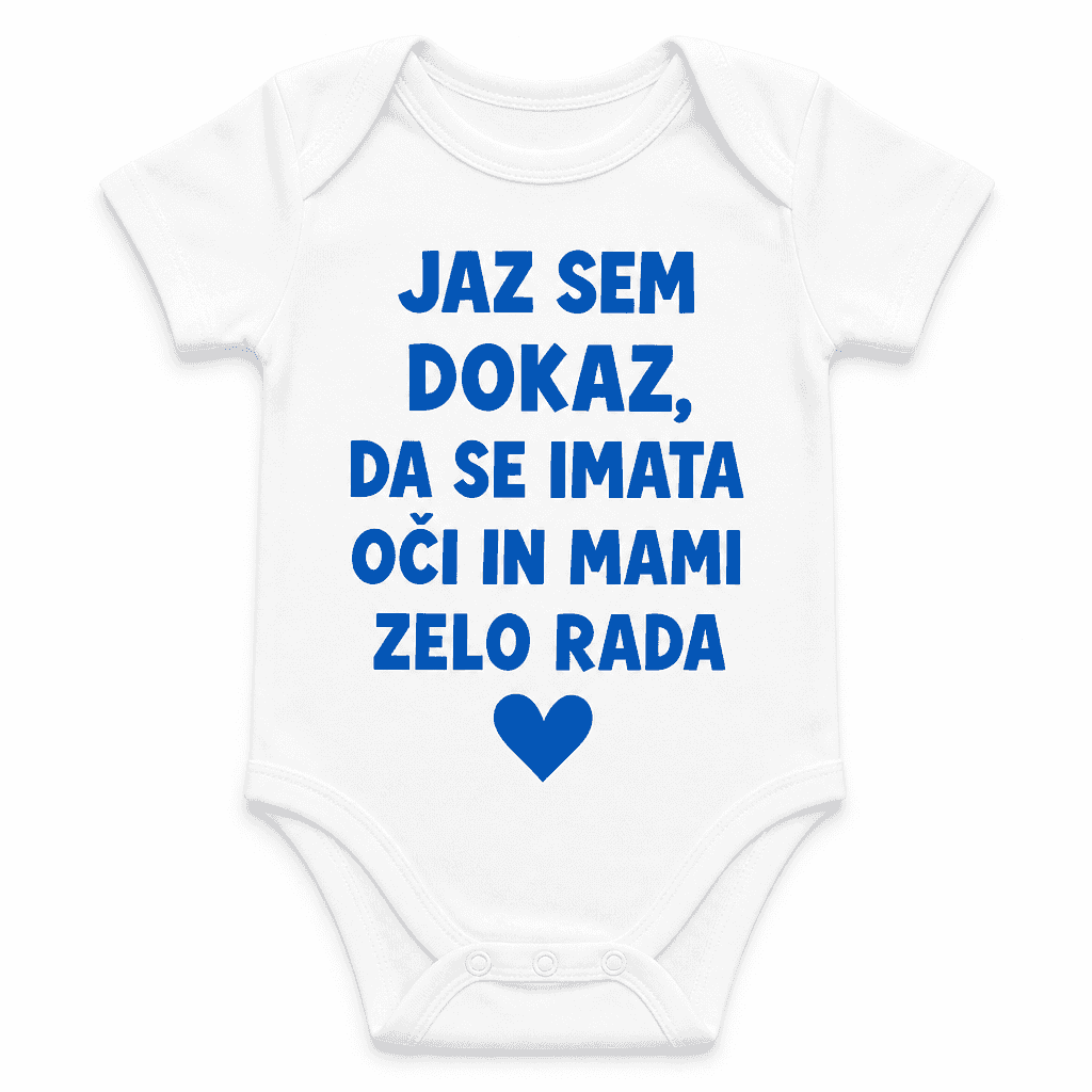 Otroški bodi: jaz sem dokaz, da se imata rada