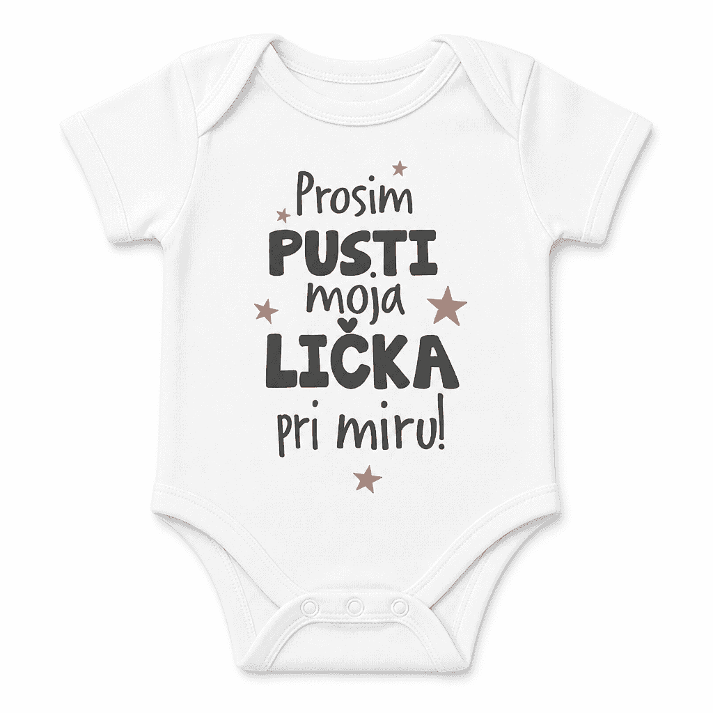 Otroški bodi pusti lička