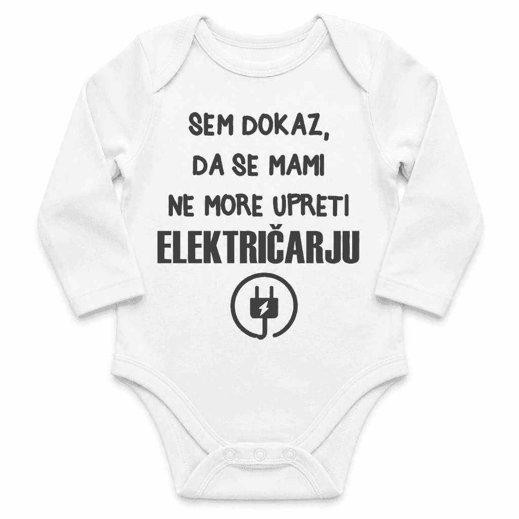 Otroški bodi 'Sem dokaz' (poklic po želji)