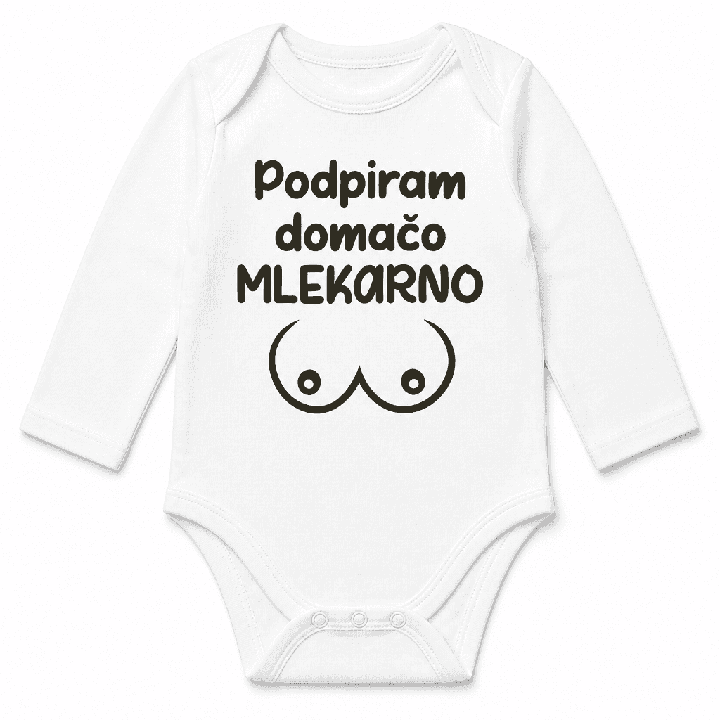Otroški bodi Podpiram domačo MLEKARNO