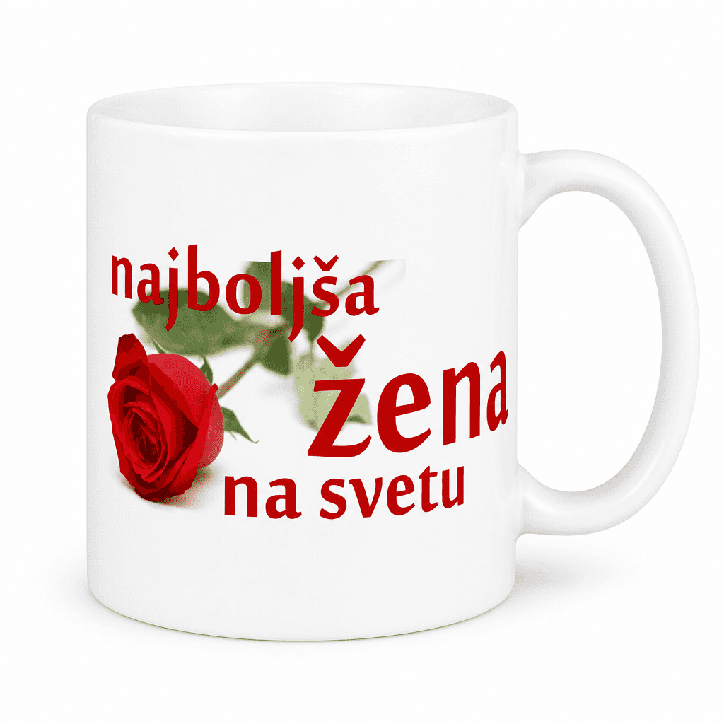 Skodelica "najboljša žena na svetu"