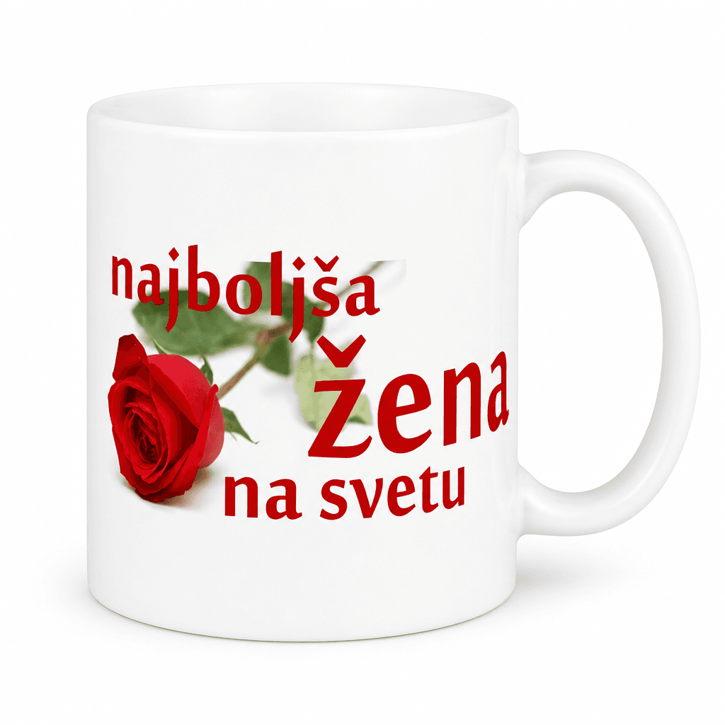 Skodelica "najboljša žena na svetu"