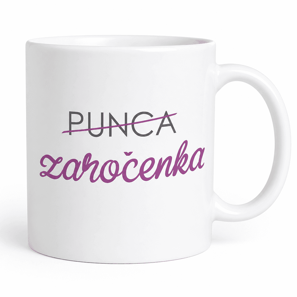 Skodelica PUNCA zaročenka