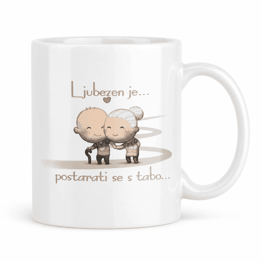 Skodelica ljubezen je