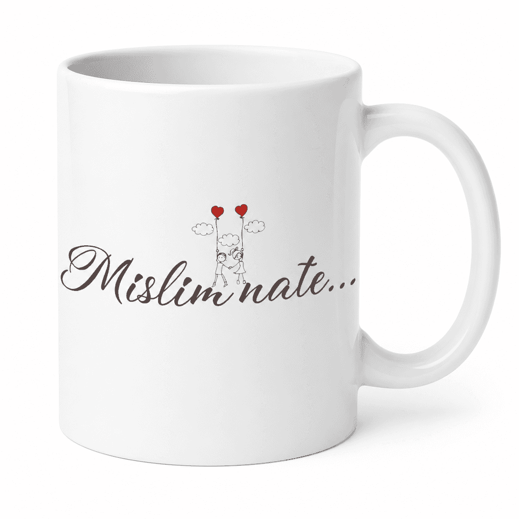 Skodelica mislim nate