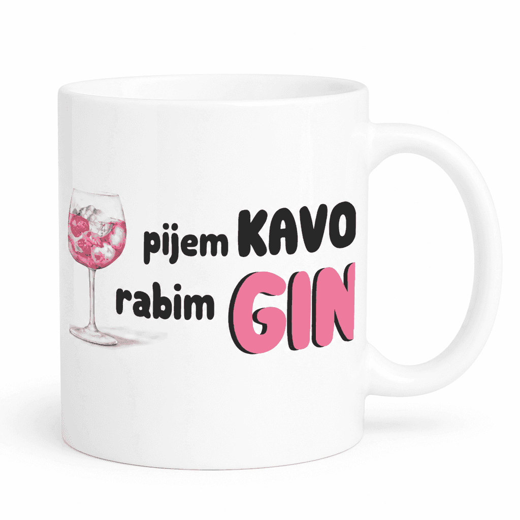 Skodelica rabim gin