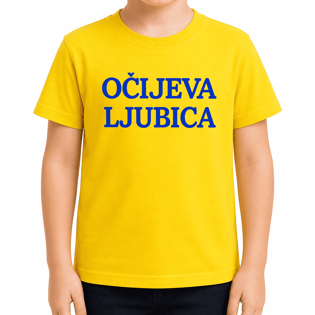 Smešna otroška majica Očijeva ljubica