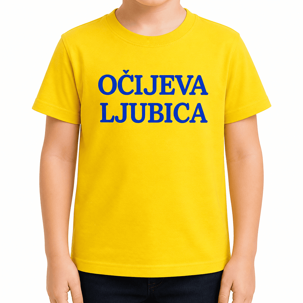 Smešna otroška majica Očijeva ljubica