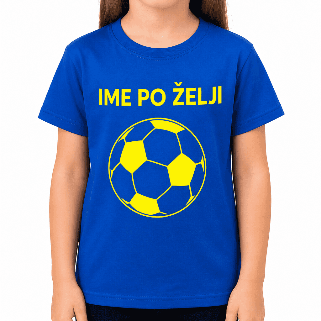 Smešna otroška majica žoga (ime po želji)