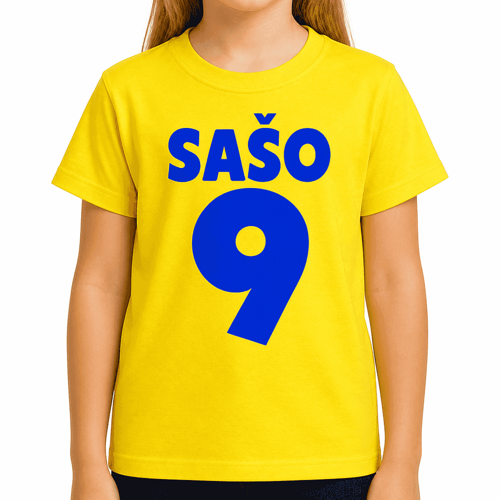 Smešna otroška majica – otroški športni dres
