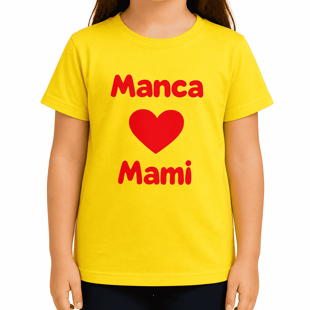 Smešna otroška majica (ime po želji) ❤ mami