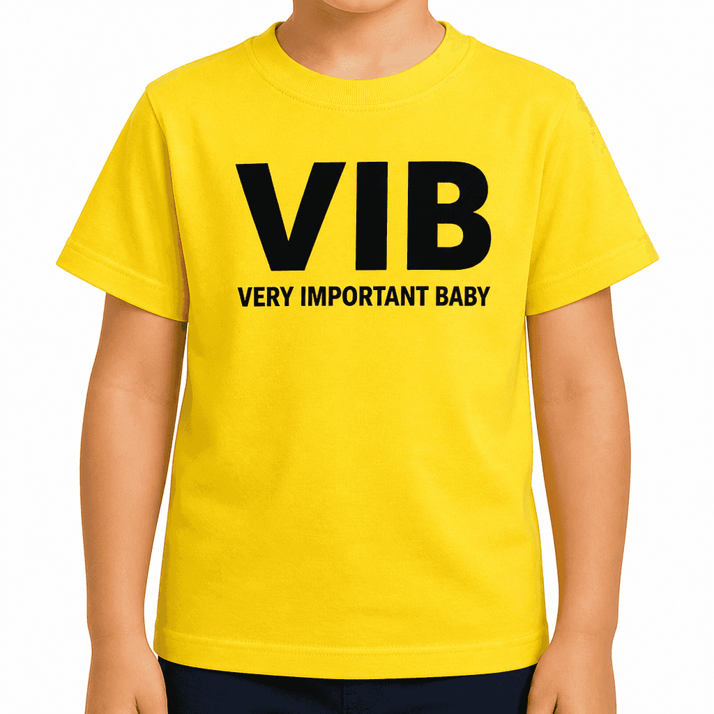 Smešna otroška majica VIB very important baby