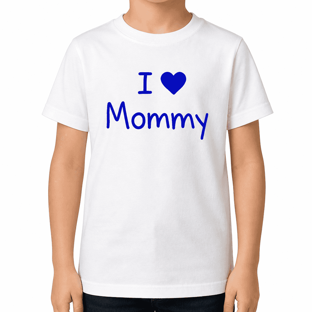 Smešna otroška majica I ♥ Mommy