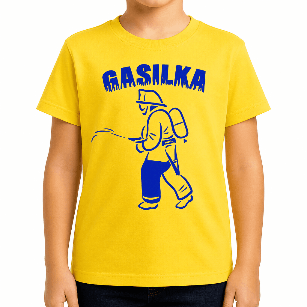 Smešna otroška majica GASILKA