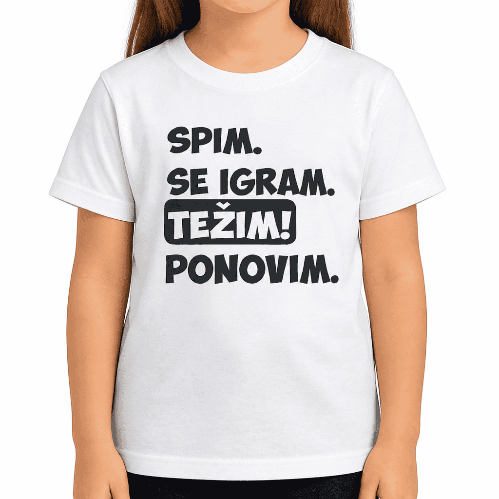 Smešna majica Težim
