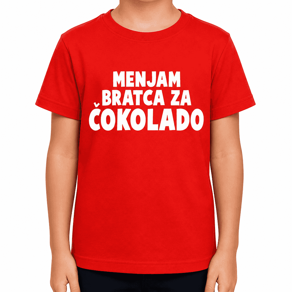 Smešna otroška majica menjam!