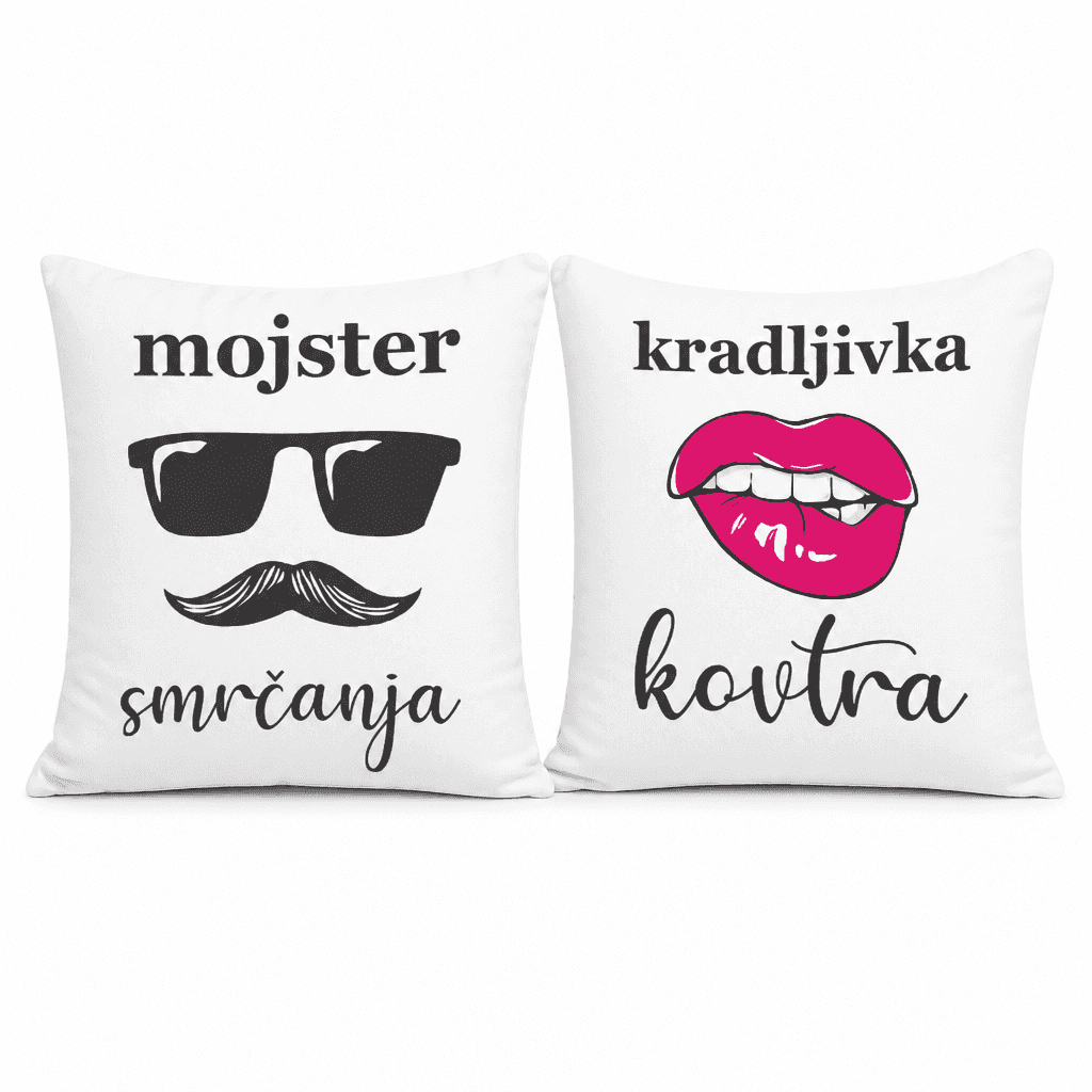 Komplet dveh blazin mojster smrčanja kradljivka kovtra