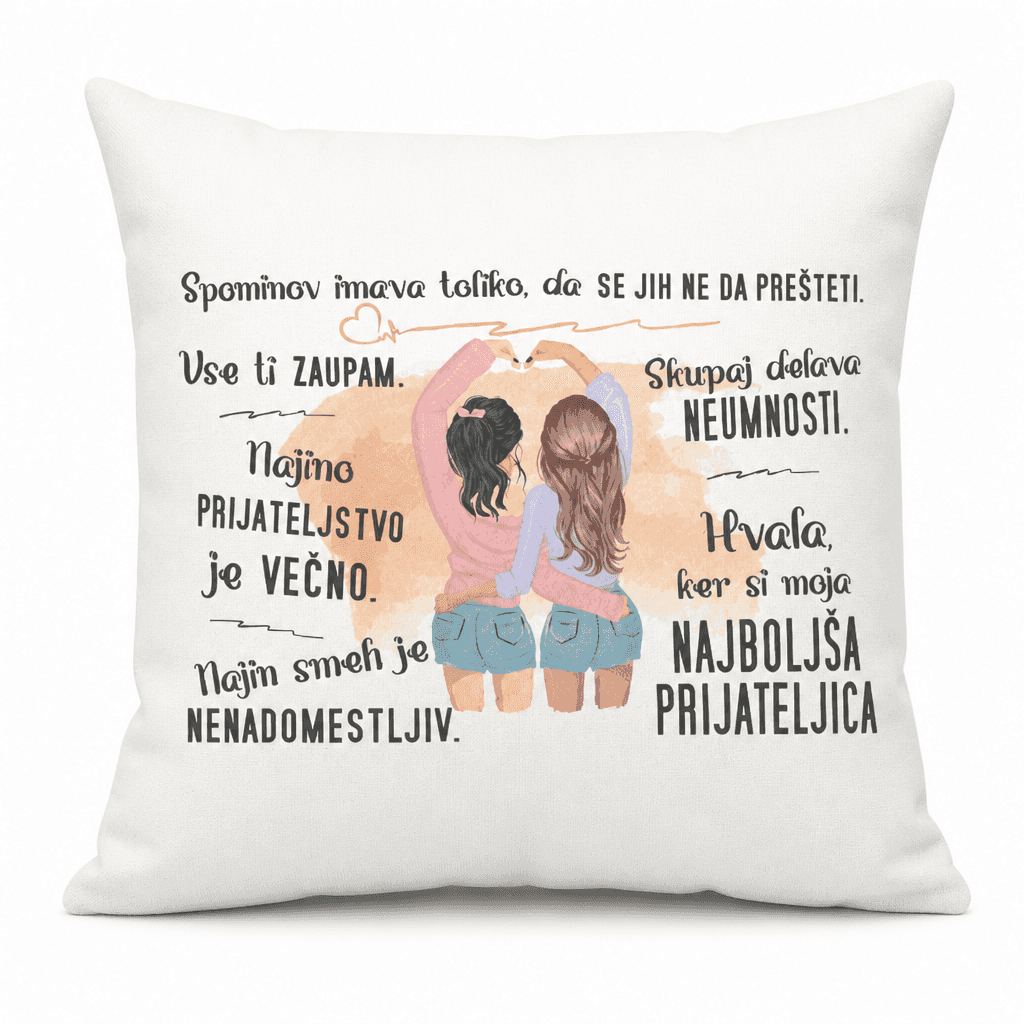 Blazina za najboljšo prijateljico