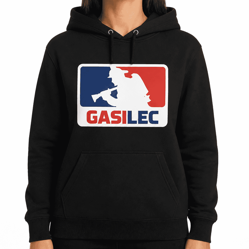 Pulover GASILEC z barvnim logom