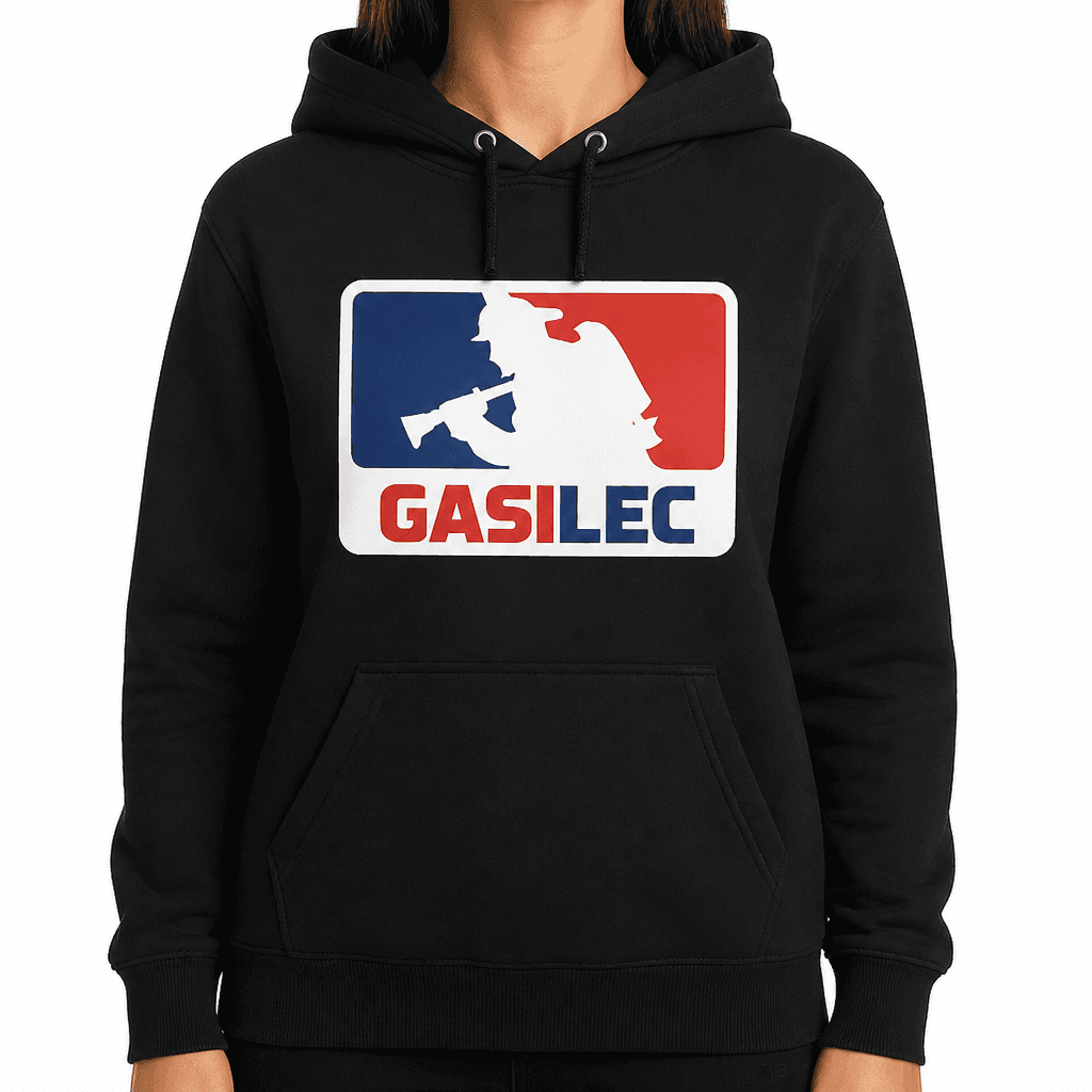 Pulover GASILEC z barvnim logom