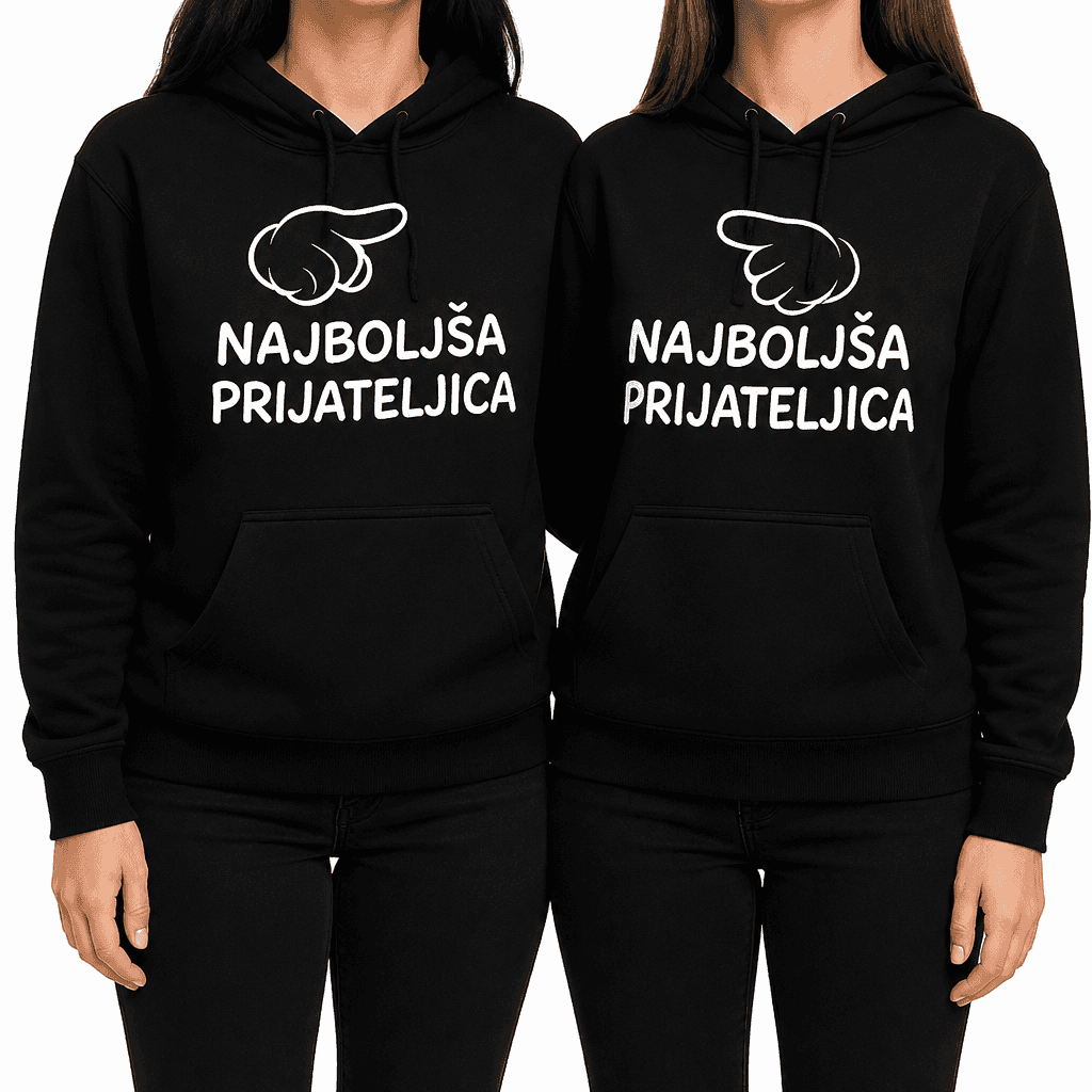 Pulover (komplet) najboljša prijateljica