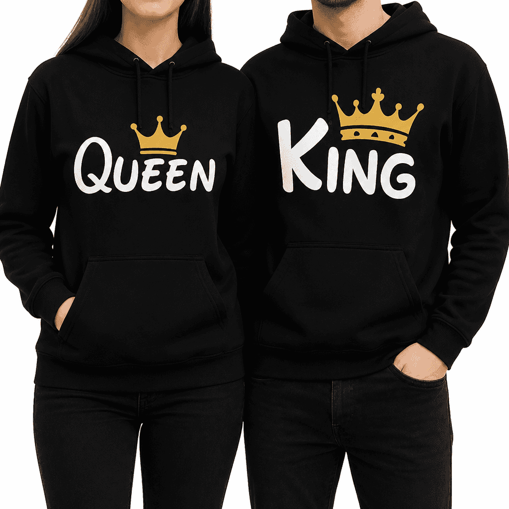 Pulover (komplet) King Queen - dvobarvno