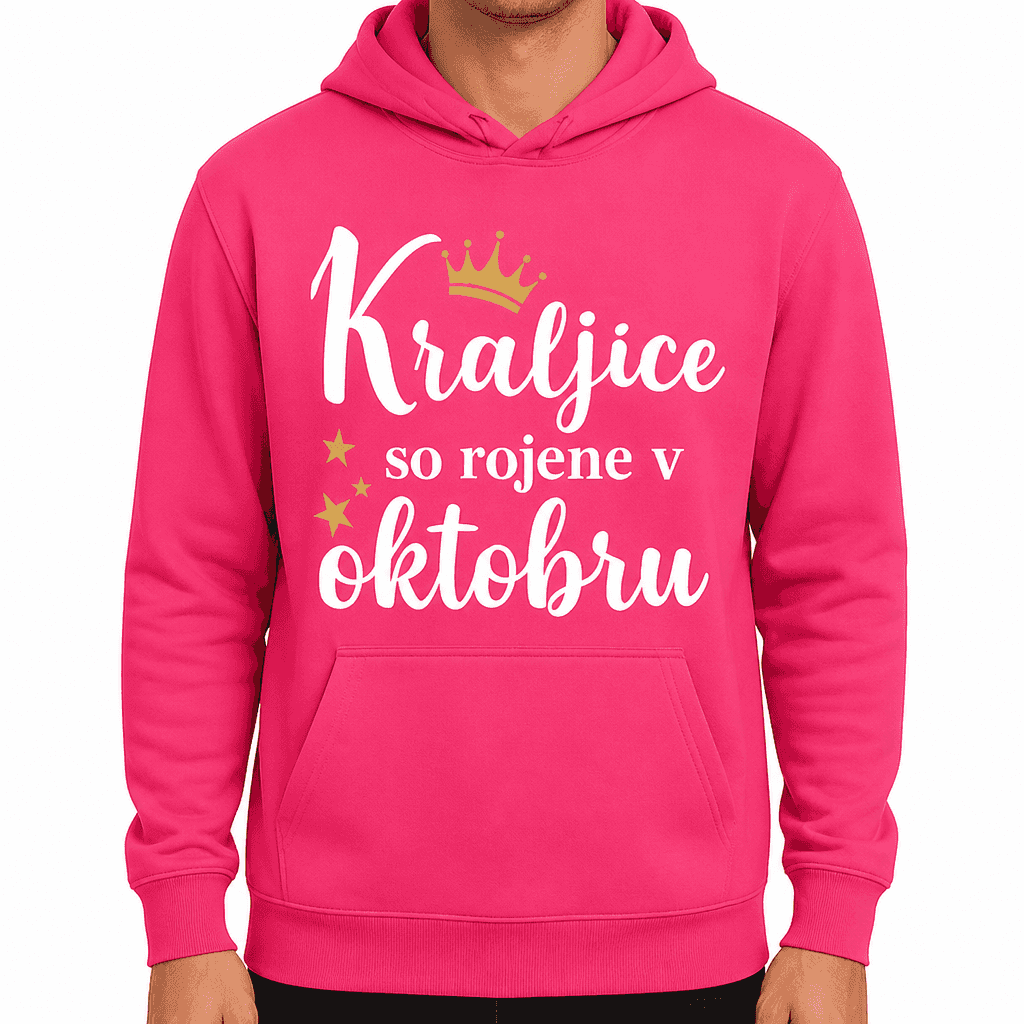 Pulover kraljice so rojene v (mesec po želji)
