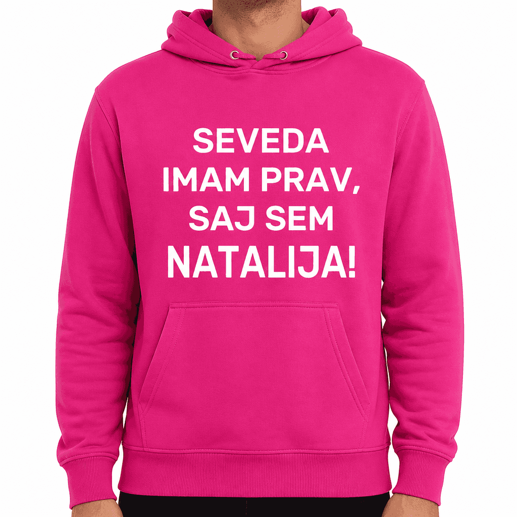 Zabavni pulover Seveda imam prav (ime po želji)