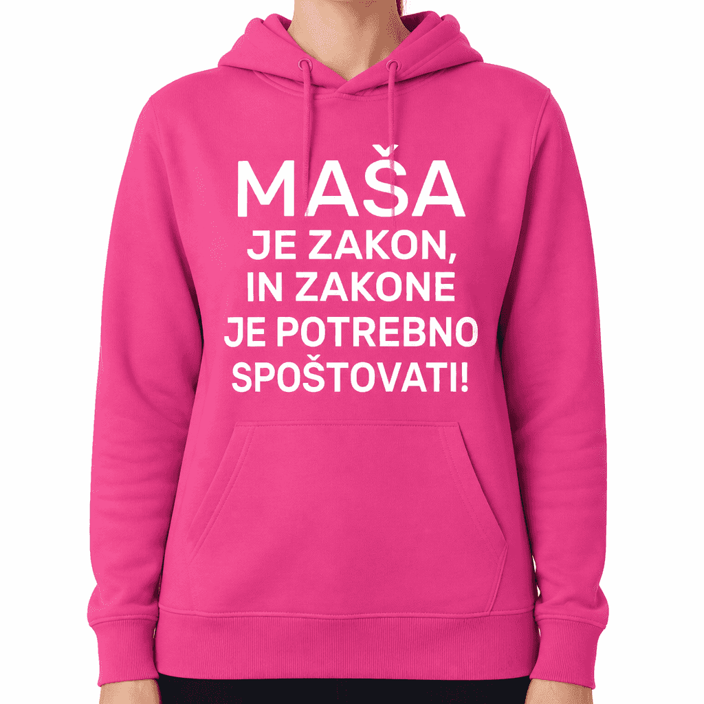 Zabavni pulover jaz sem zakon (ime po želji)