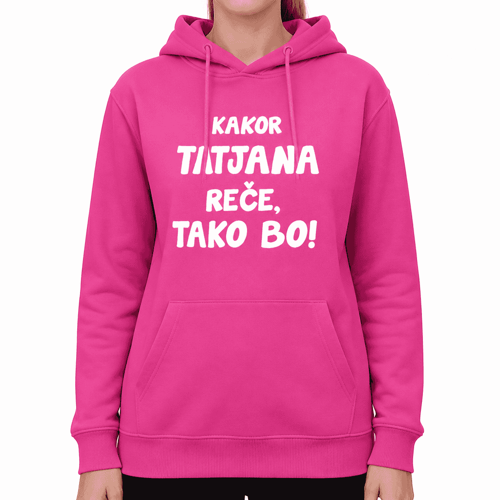 Zabavni pulover kakor rečem tako bo (ime po želji)