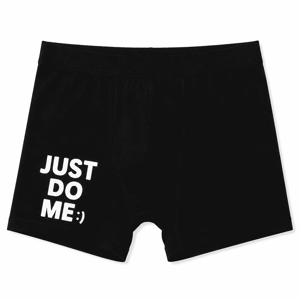 Moške boxer hlače JUST DO ME:)