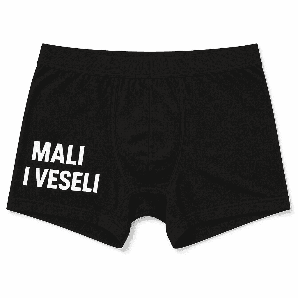 Moške boxer hlače MALI I VESELI