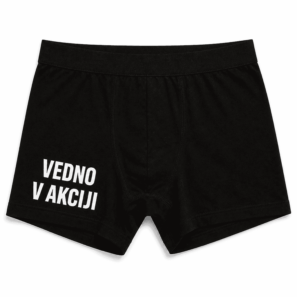 Moške boxer hlače vedno v akciji