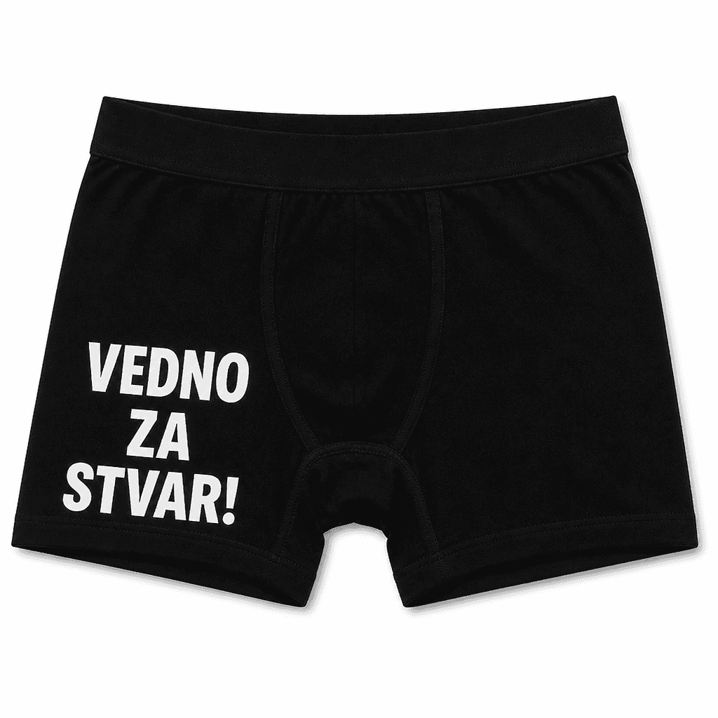 Moške boxer hlače vedno za stvar!