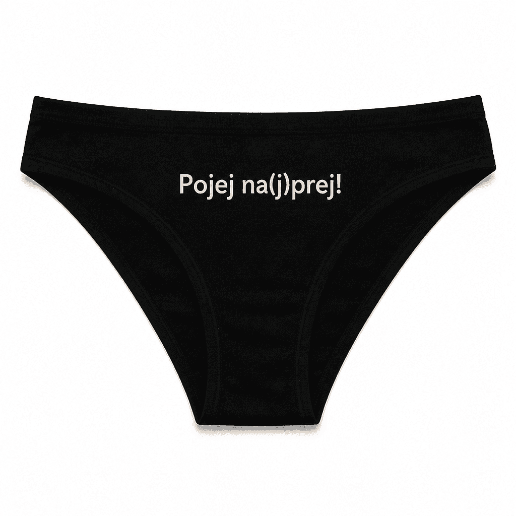 Smešno spodnje perilo – Pojej na(j)prej!