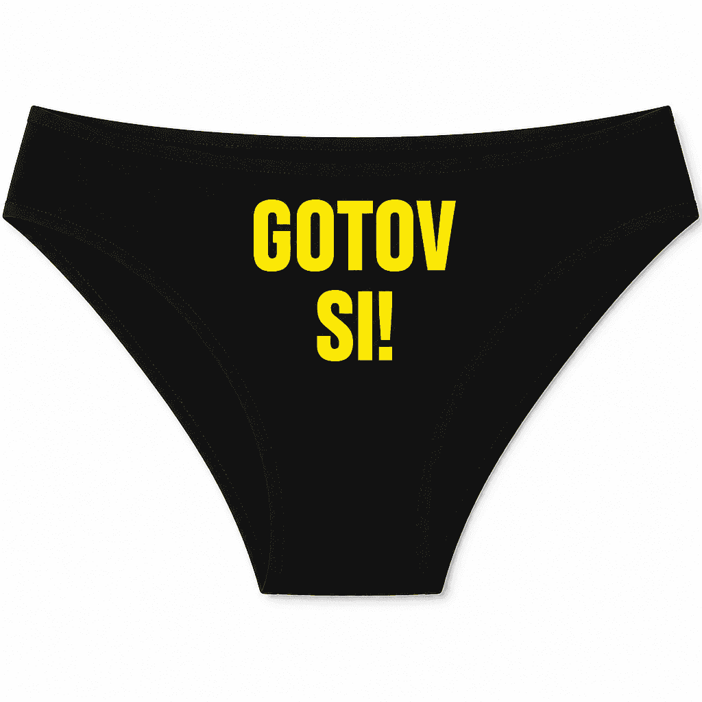 Smešno spodnje perilo GOTOV SI!