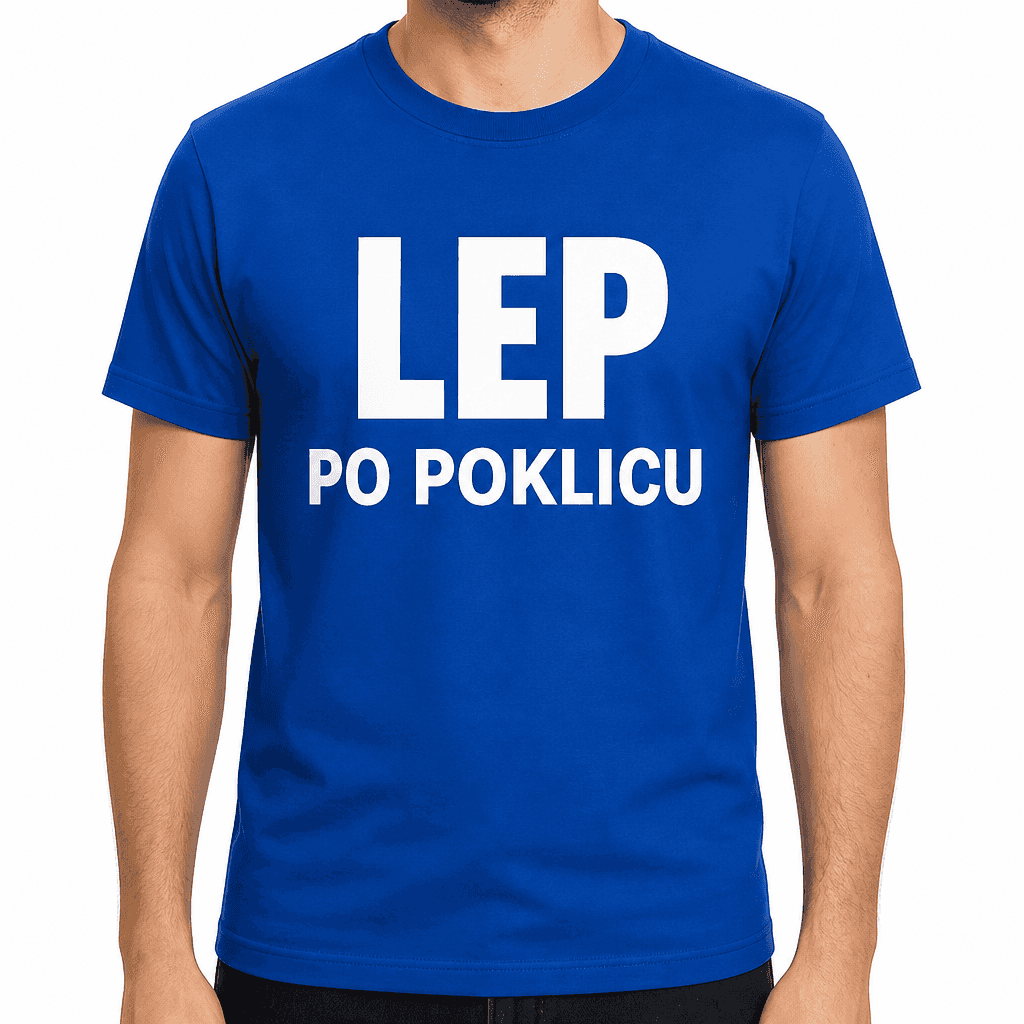 Smešna majica LEP PO POKLICU