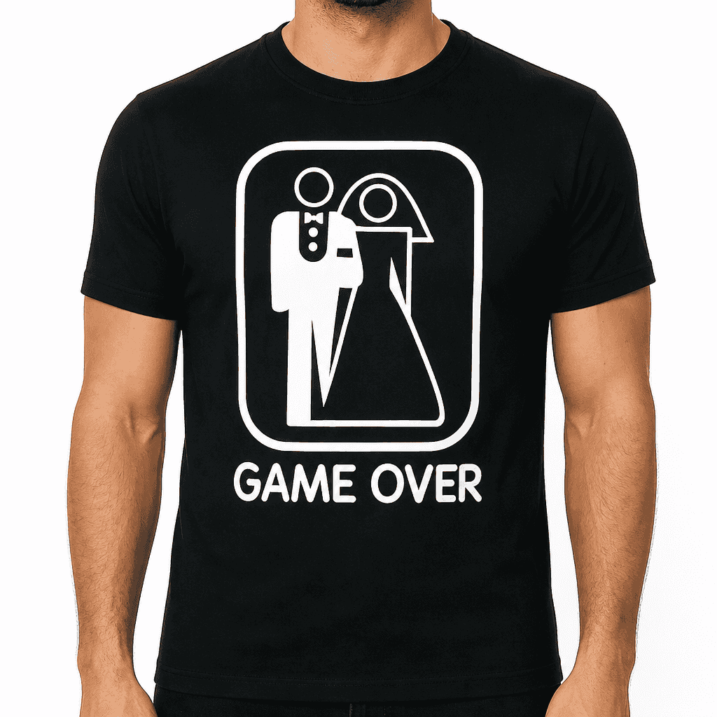 Smešna majica GAME OVER