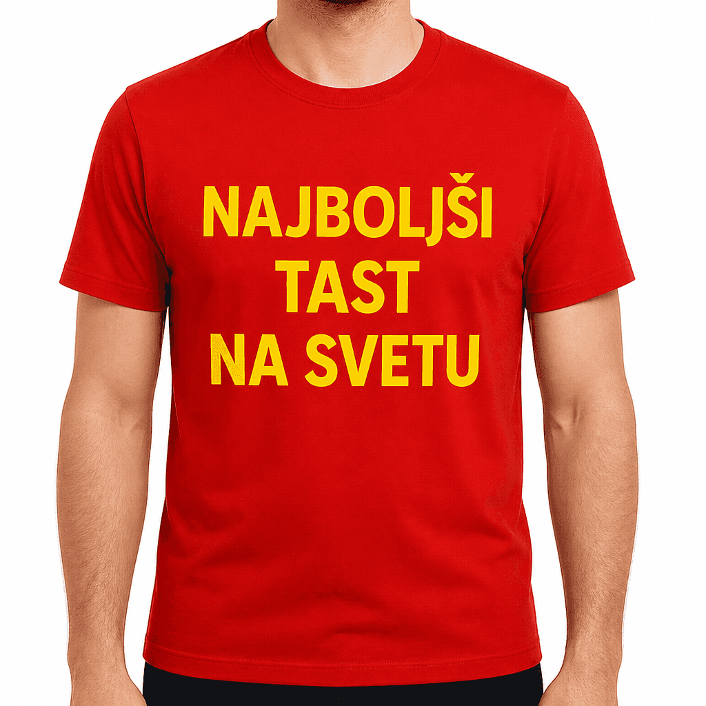 Smešna majica najboljši tast na svetu