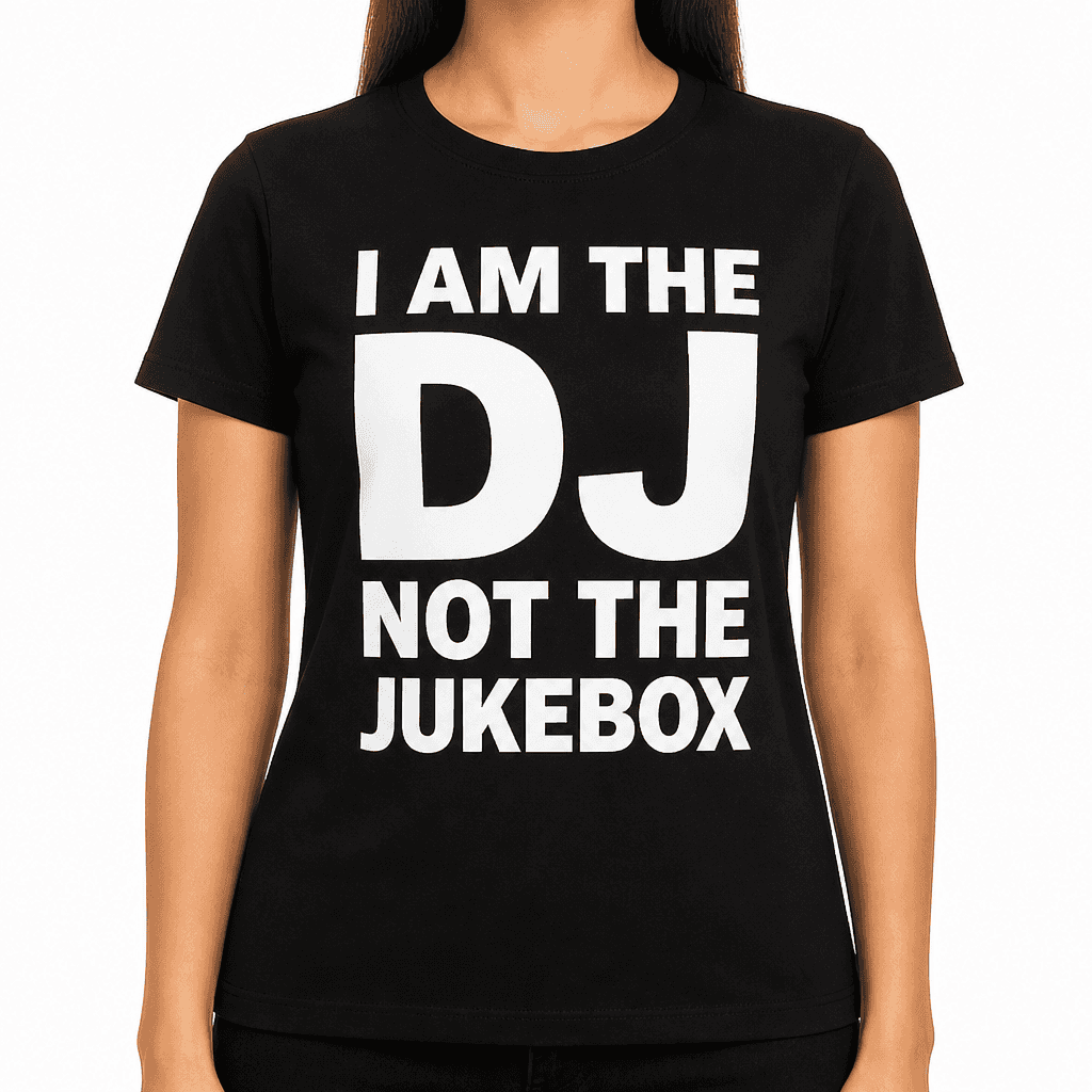 Smešna majica I AM THE DJ NOT THE JUKEBOX