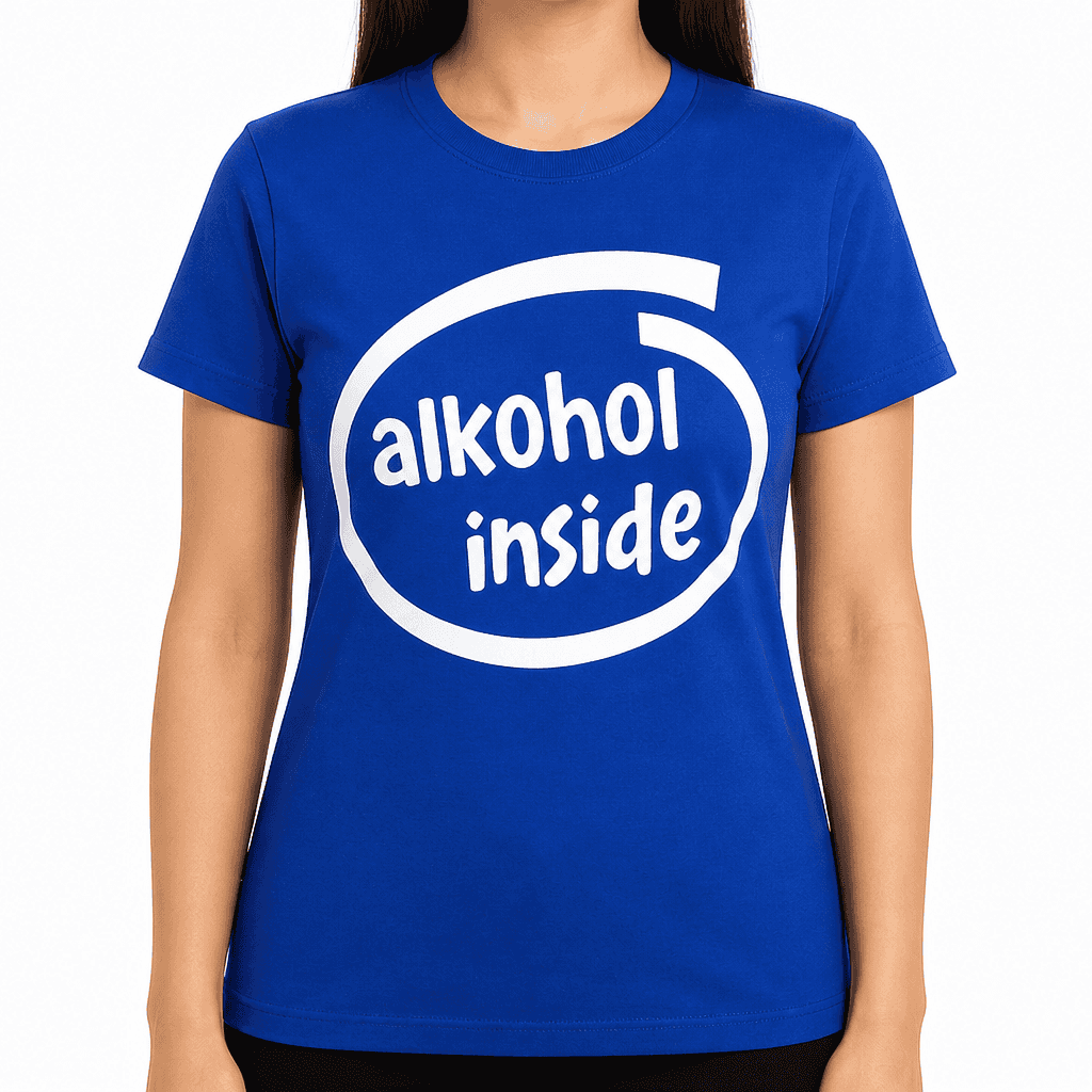 Smešna majica alkohol inside