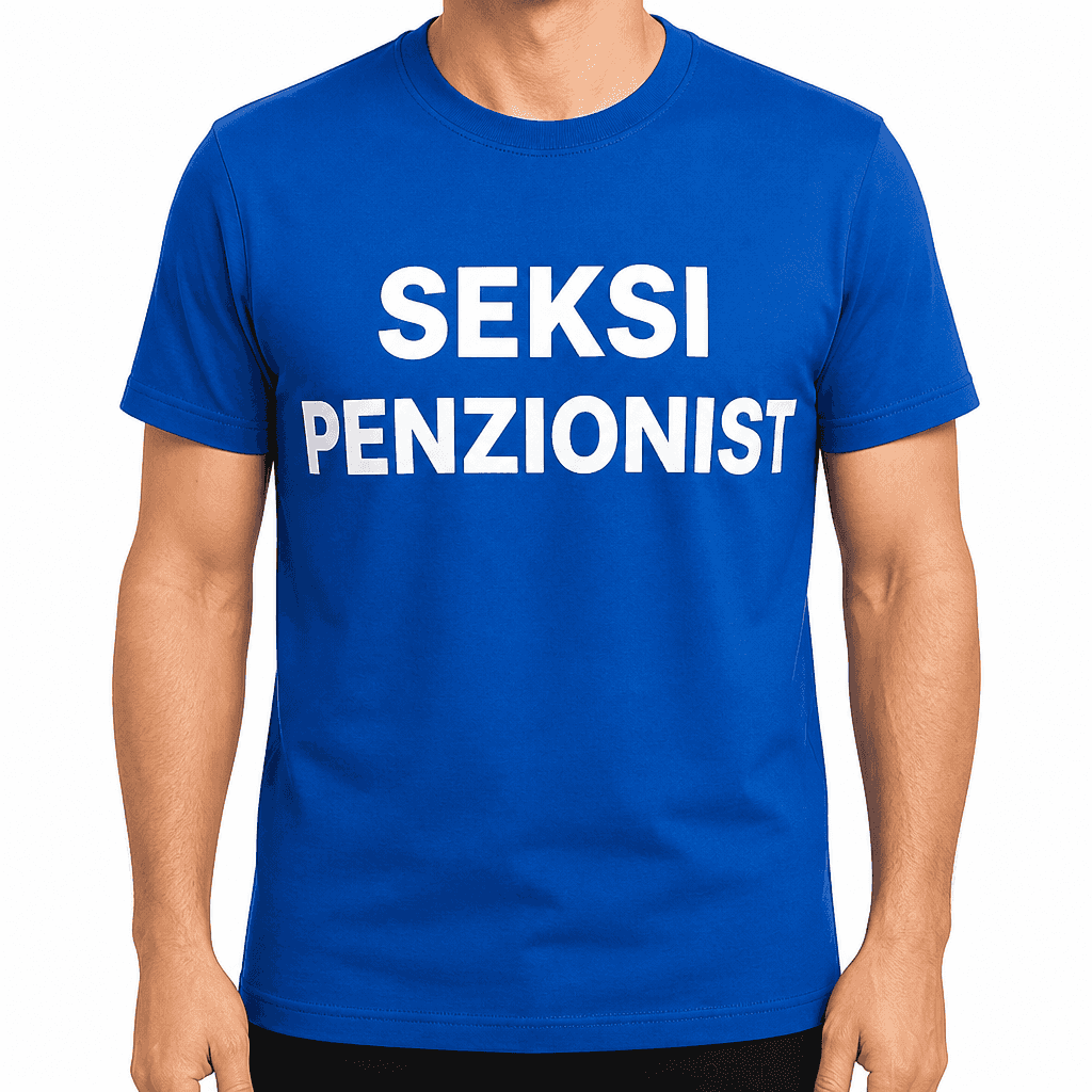 Smešna majica SEKSI PENZIONIST