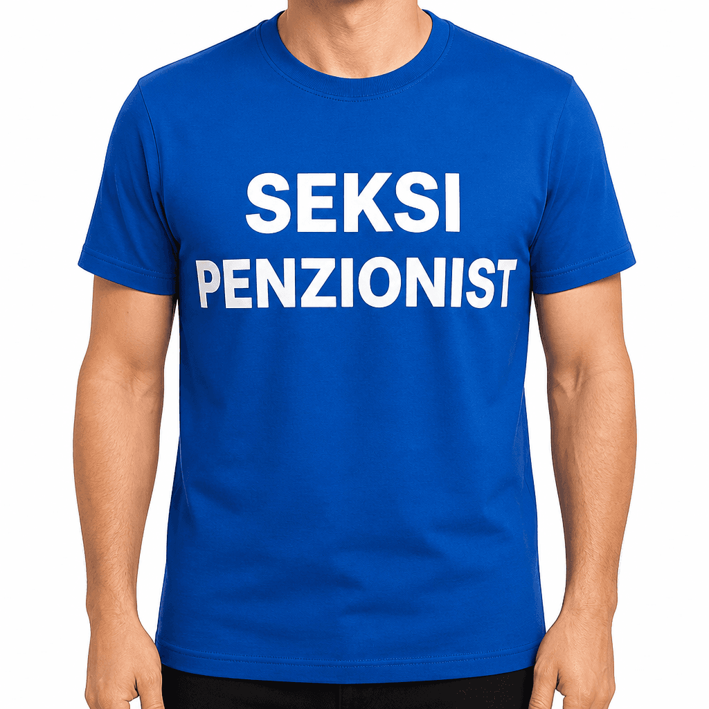 Smešna majica SEKSI PENZIONIST