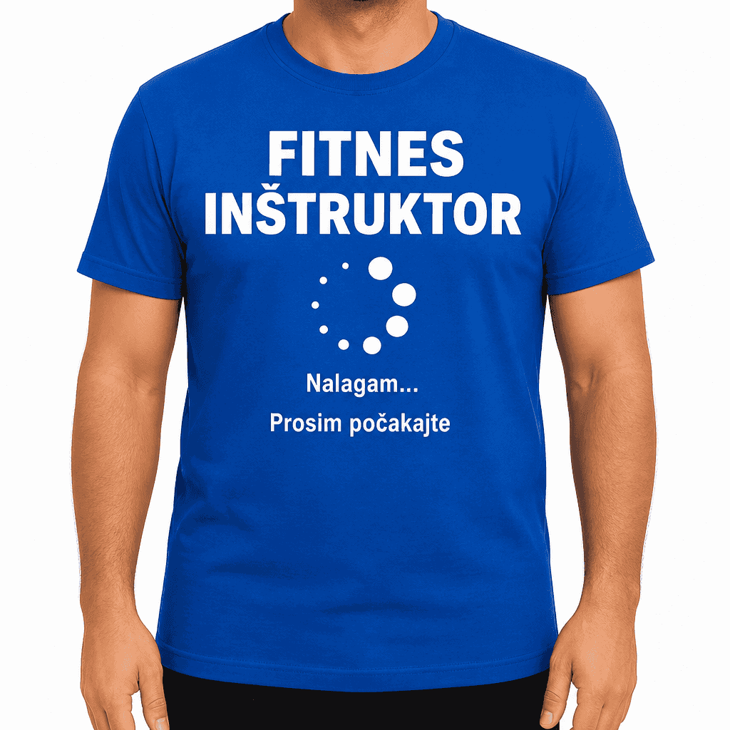 Majica ponosni fitnes inštruktor loading