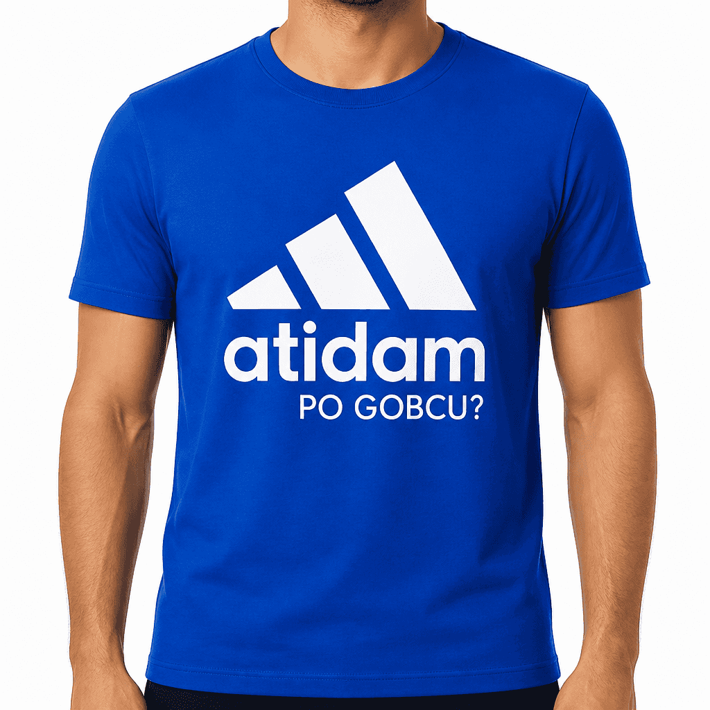Smešna majica atidam PO GOBCU?