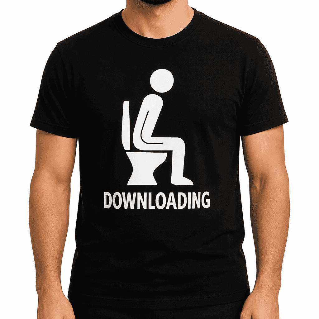 Smešna majica DOWNLOADING