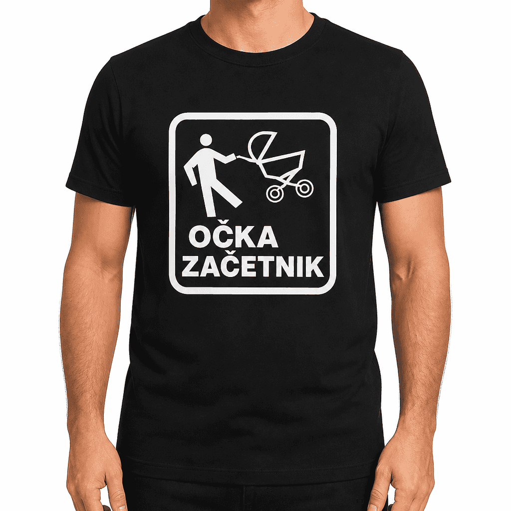 Smešna majica za očke – OČKA ZAČETNIK
