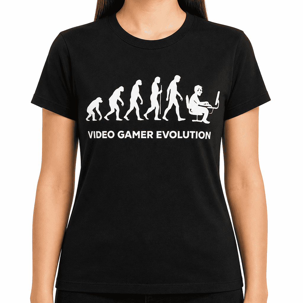 Smešna majica VIDEO GAMER EVOLUTION