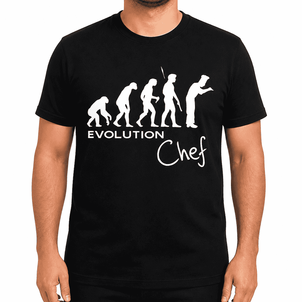 Smešna majica EVOLUTION Chef