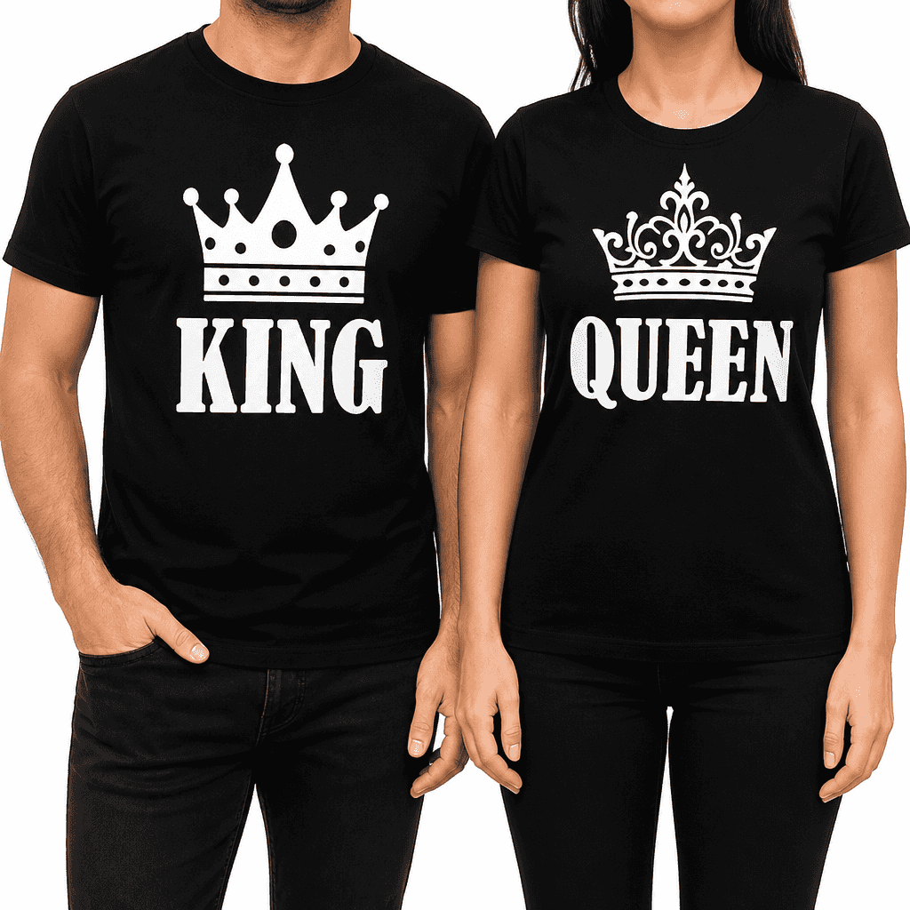 Majica (komplet) KING QUEEN